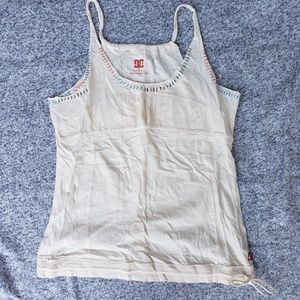 DC Cream Tank Top